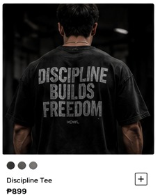 Concept graphic washed gym shirt